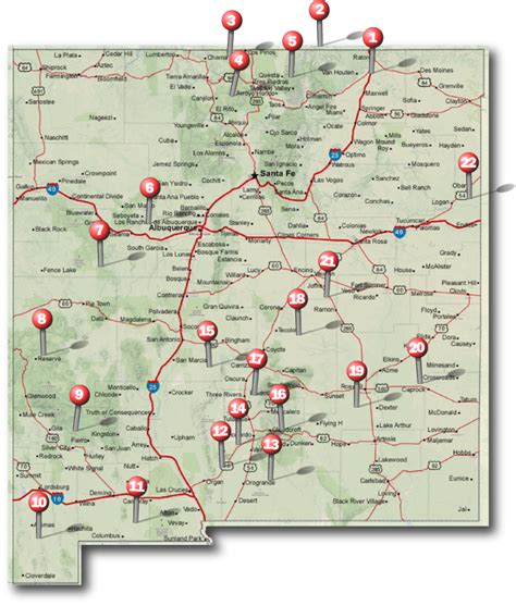 New Mexico Public Hunting Land Map Maping Resources