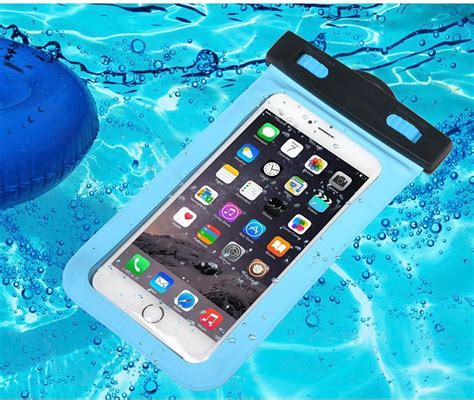 Waterproof Phone Bag For Iphone Clear Watertight Pvc Sealed Case Phone