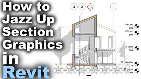 How To Jazz Up Section Graphics In Revit Tutorial Youtube