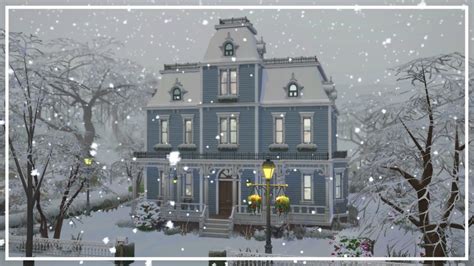 Second Empire Victorian The Sims 4 Speed Build Simmernick Youtube