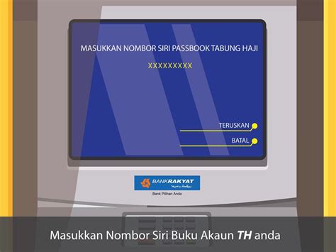 Kepada individu yang menyimpan wang di tabung haji(th),bagaimakah cara nak keluarkan duit tabung haji?berikut dikongsikan beberapa cara untuk pengeluaran bukan tunai melebihi rm10,000 hanya boleh dilakukan di ibu pejabat tabung haji dan pejabat cawangan tabung haji melalui. Cara Semak Baki & Keluarkan Duit Tabung Haji Di Mesin ATM ...