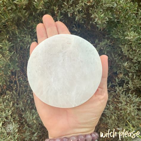 Selenite Charging Plate Crystals Omgwitchplease