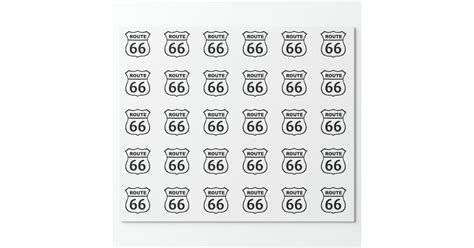 Route 66 Wrapping Paper Zazzle