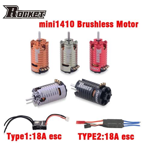 SURPASS HOBBY ROCKET Mini 1410 3500KV 5500KV 7500KV Brushless Motor 18A