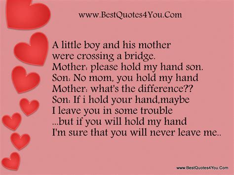 Best Mom Quotes From Son Quotesgram