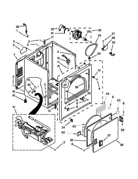 Roper Dryer Parts Diagram General Wiring Diagram