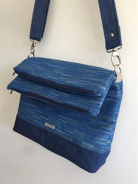 Paper Pattern The Double Flip Shoulder Bag Emmaline Bags Inc