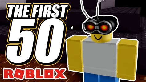 The First 50 Roblox Accounts L Oldest Roblox Players Youtube