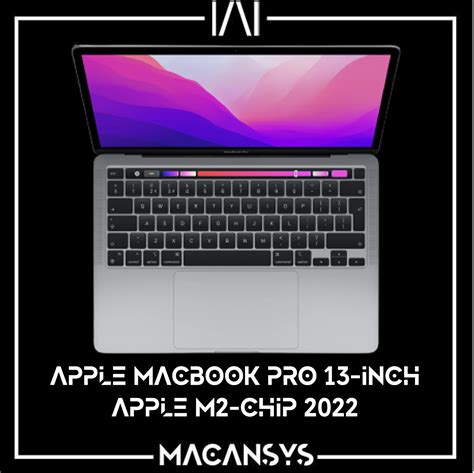 Apple Macbook Pro 133 Inch Apple M2 Chip 8gb Ram 256gb Ssd A2338 Grey