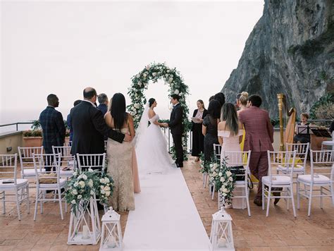 An Intimate Amalfi Coast Wedding Fit For Royalty