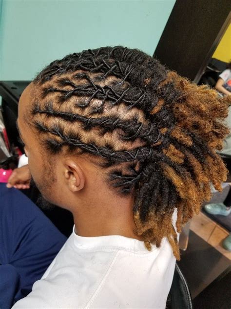 Dread styles or dreadlocks styles is one type of hairstyle for black men and white men, that has always intrigued others because of its uniqueness. Short stylz | Dreadlock hairstyles for men, Short locs ...