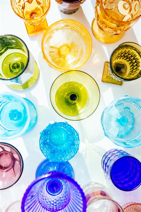 Start A Colored Glassware Collection By Treasure Hunting Local Vintage Shops [225]
