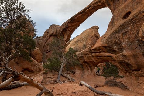 Double O Arch Arches National Park Free Roaming Hiker
