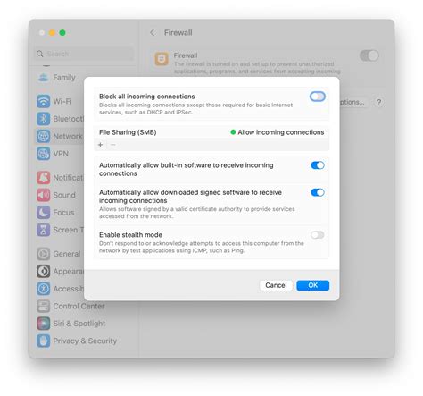 Come abilitare o disabilitare il firewall su MacOS Ventura - The