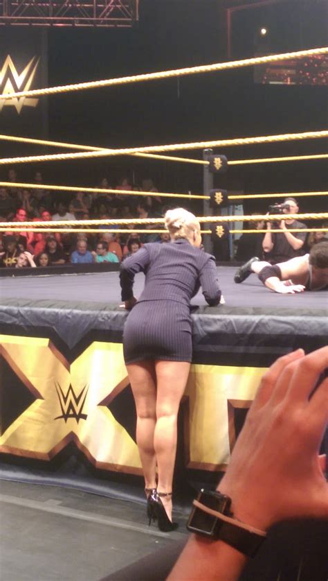 Photos Hot Ringside Shots Of Lanas Booty In Action Pwmania