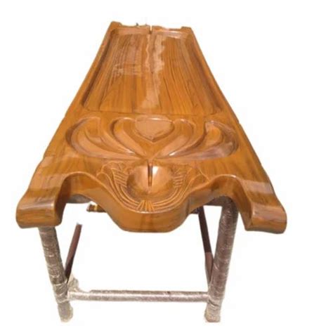 FRP Brown Panchkarma Dhroni Traditional For Shirodhara Cum Massage Table At Rs In Jaipur