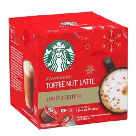 Aug Starbucks By Nescafe Dolce Gusto Toffee Nut Latte Limited