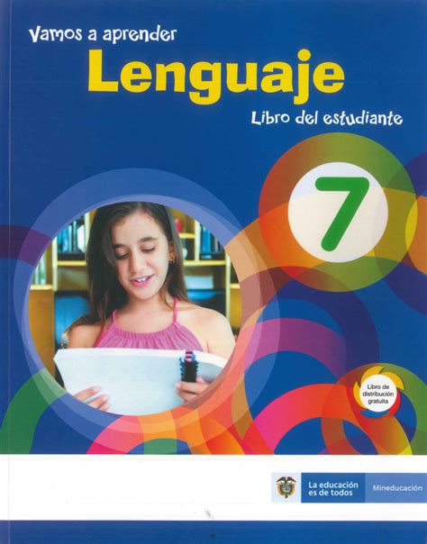 🥇 Vamos A Aprender Lenguaje Libro Del Estudiante 7 Resuelto Pdf