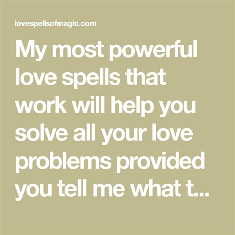 Most Powerful Love Spells That Work Love Spell That Work Powerful