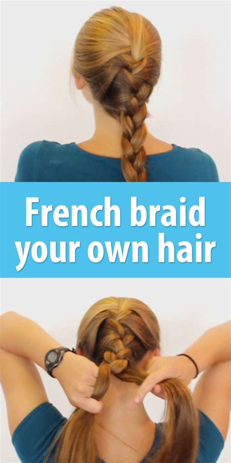 Learning how to double french braid your own hair. 17 Best images about Hairstyles on Pinterest | How to ...