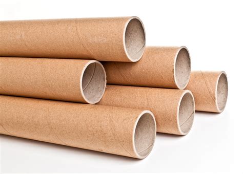 Cardboard Shipping Tube 3 X 37 X 375 Thickness Silt Management