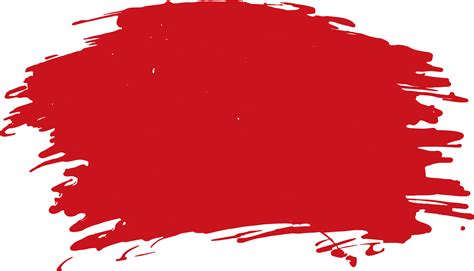 Red Paint Splatter Png Free Logo Image