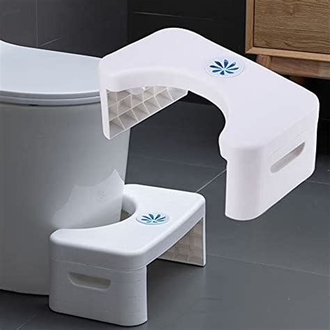 Folding Toilet Stool Foldable Squatting Stool Poop Stool With