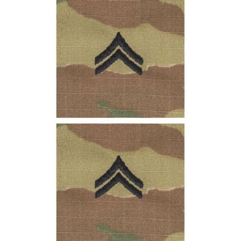 Genuine Us Army Embroidered Ocp Sew On Rank Insignia Corporal Ebay