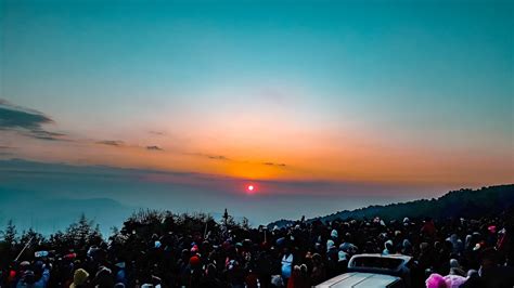 Sunrise From 8860ft Tiger Hill View Point Darjeeling Youtube