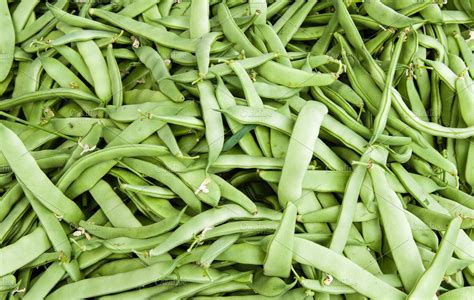 Flat Green Beans High Quality Food Images Creative Market