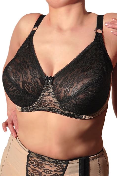 Vintage Underwire Bra Sheer Appearance Gives Support Lift Non