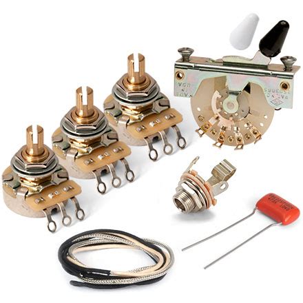 When doing a strat upgrade, i usually add two the kit already includes a treble bleed circuit which helps in maintaining a uniform tone at. Premium Wiring Kit for Stratocaster | stewmac.com
