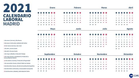 Calendario Laboral 2021 Los D As Festivos Puentes Y Macropuentes