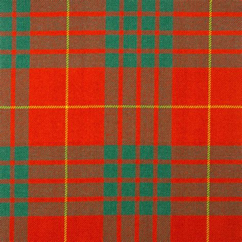 Cameron Clan Ancient Heavy Weight Tartan Fabric Lochcarron Of Scotland