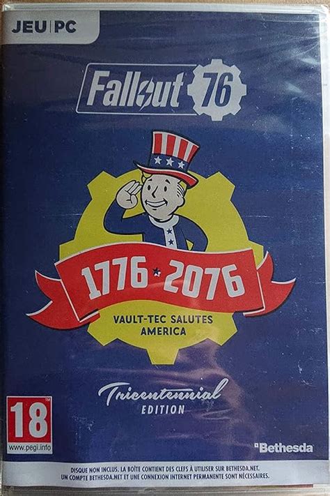 Fallout 76 Tricentennial Edition Amazonfr Jeux Vidéo