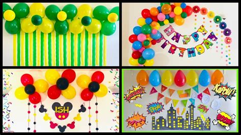 Very Easy Balloon Decoration Ideas Balloon Decoration Ideas At Home