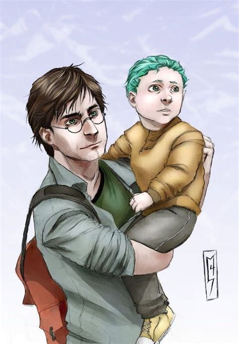 20 of the best pieces of teddy lupin fanart teddy lupin harry potter comics harry potter