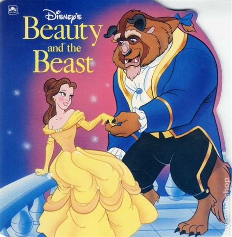 Beauty And The Beast Sc 1992 A Golden Super Shape Book Comic Books