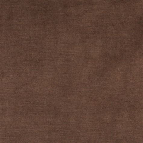 Brown Soft Luxurious Microfiber Velvet Upholstery Fabric By The Yard