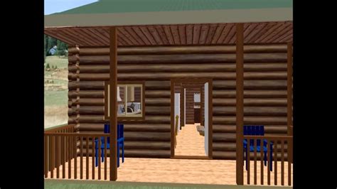 Conestoga Log Cabin Kit Tour Hickory Hill 18 X 27 With 1 Br 1 Ba