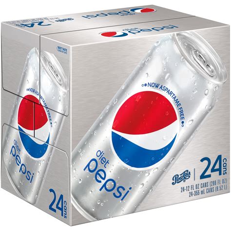 Pepsi Diet 24 Pack Of 12oz Cans Garden Grocer