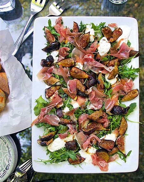 Grilled Figs Prosciutto And Burrata An Easy Elegant Appetizer