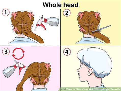 Article contains does hydrogen peroxide bleach hair? How to Bleach Your Hair With Hydrogen Peroxide (with Pictures)