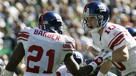 New York Giants Quarterback Eli Manning Responds To Tiki Barbers
