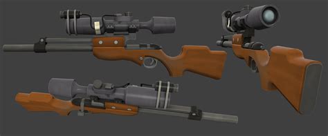 Tf2 Sniper Rifle Done By Elbagast On Deviantart