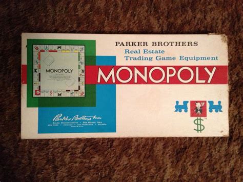 Monopoly Game Pieces From 1961 Parker Brothers T Idea Etsy Ts