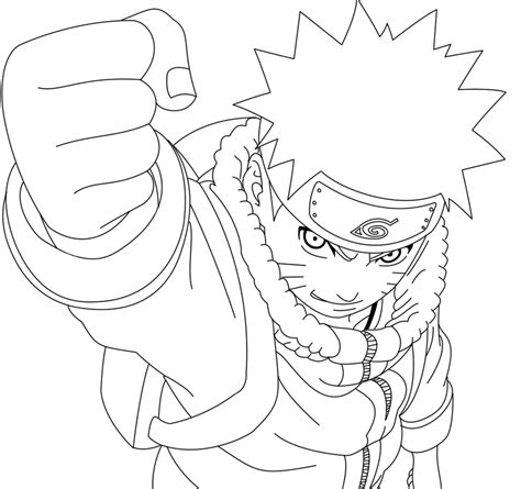 Naruto Kid Lineart By Crazylz On Deviantart