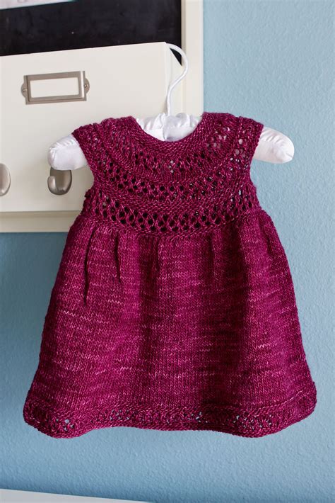 Mischa Baby Dress Knit Baby Dress Baby Dress Patterns Baby Knitting