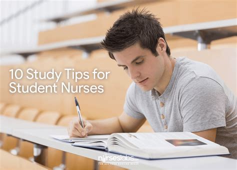 10 Study Tips For Student Nurses Nurseslabs
