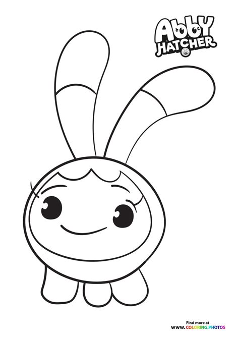 Abby Hatcher Coloring Pages Free Printable Coloring Sheets For Kids